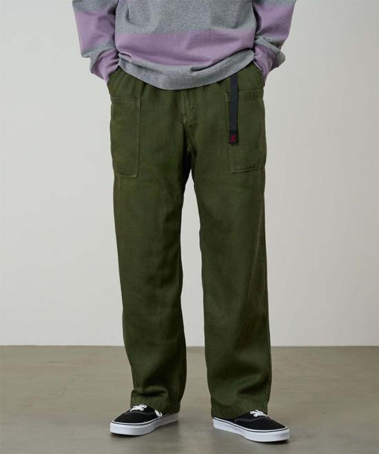  그라미치 스트레이트 팬츠 헴프 릴렉스드 - GRAMICCI