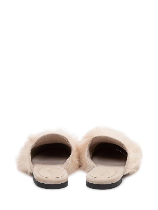 26SS 돌체앤가바나 시어링 스웨이드 슬리퍼 CI0224A9Y93 8H070 BEIGE MEDIO - DOLCE & GABBANA