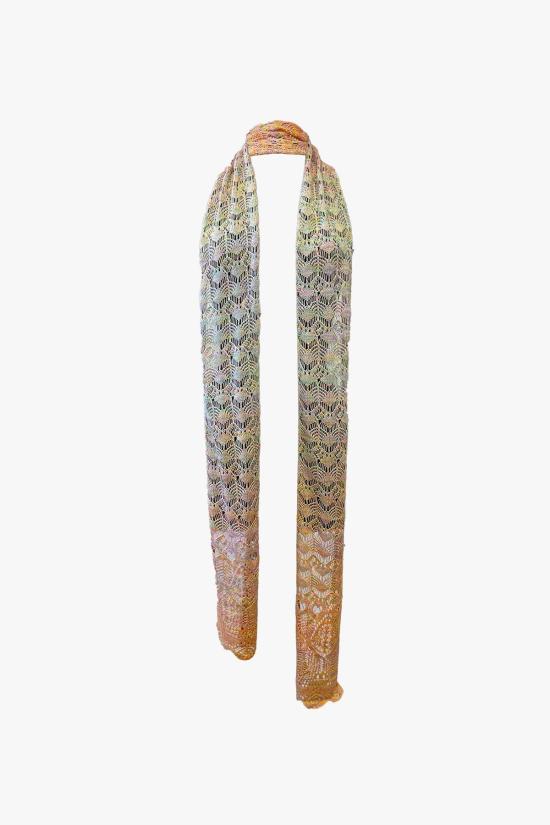  안나 수이 머플러/스카프 옴브레 스페이스 다이 크로셰 스카프