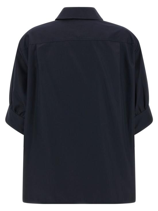  질샌더 탑 질 샌더 코튼 셔츠 블루 - JIL SANDER