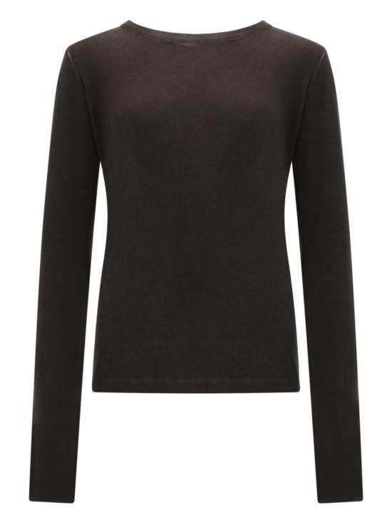  우마 왕 긴팔 티셔츠 긴팔 상의 브라운