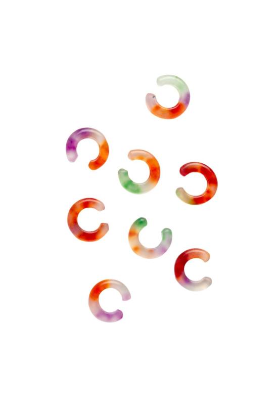  세레 이어링 세리 애비 싱글 제이드 커프  오렌지