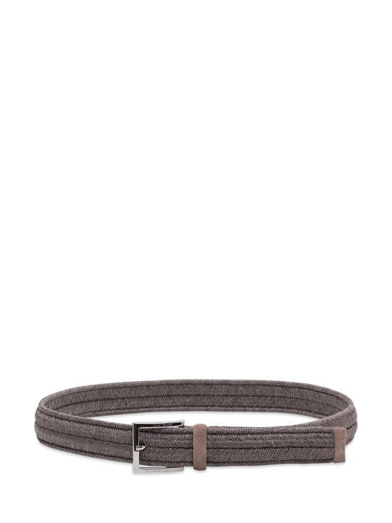 26SS 오르치아니 가죽 벨트 U07369ROP NEBBIA