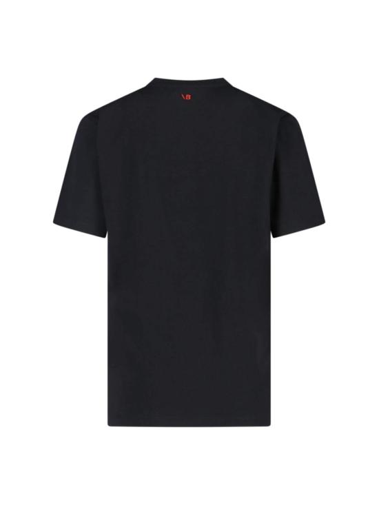  빅토리아 베컴 반팔 티셔츠 슬로건 티셔츠 블랙 - VICTORIA BECKHAM