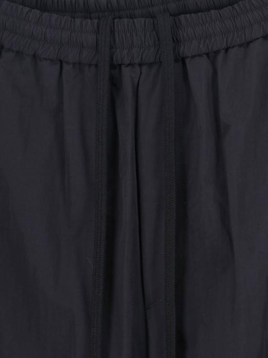  MM6 메종마르지엘라 크롭 팬츠 Mm6 메종 마르지엘라 와이드 레그  블랙 - MM6 MAISON MARGIELA