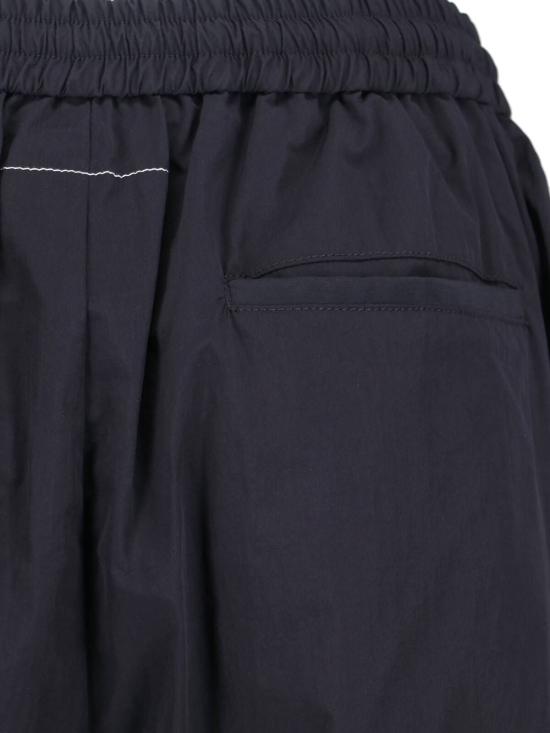  MM6 메종마르지엘라 크롭 팬츠 Mm6 메종 마르지엘라 와이드 레그  블랙 - MM6 MAISON MARGIELA