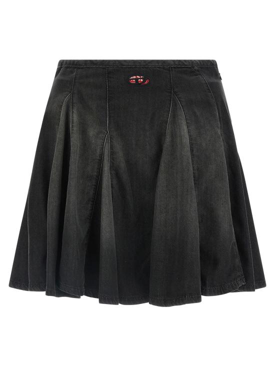 디젤 데님 스커트 Diesel De Spiki S 스커트 블랙