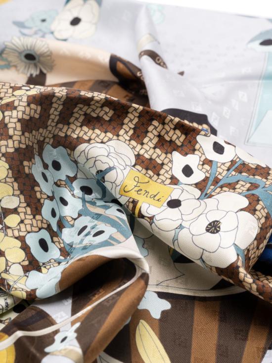 26SS 펜디 머플러/스카프 FXT091 B01TF1WO1 Clear Blue - FENDI