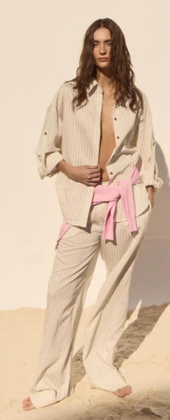  Deluc 스트레이트 팬츠 델룩 산토리니  에크루