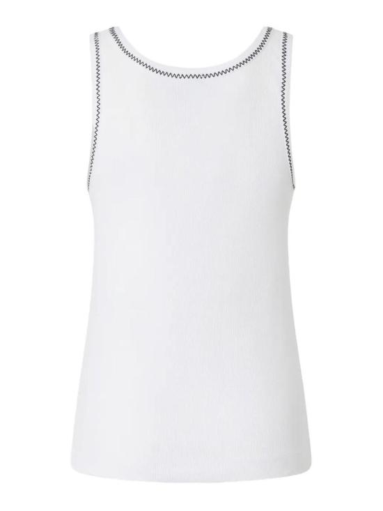 26SS 핑코 민소매 티셔츠 106816A3ALZZ1 White - PINKO