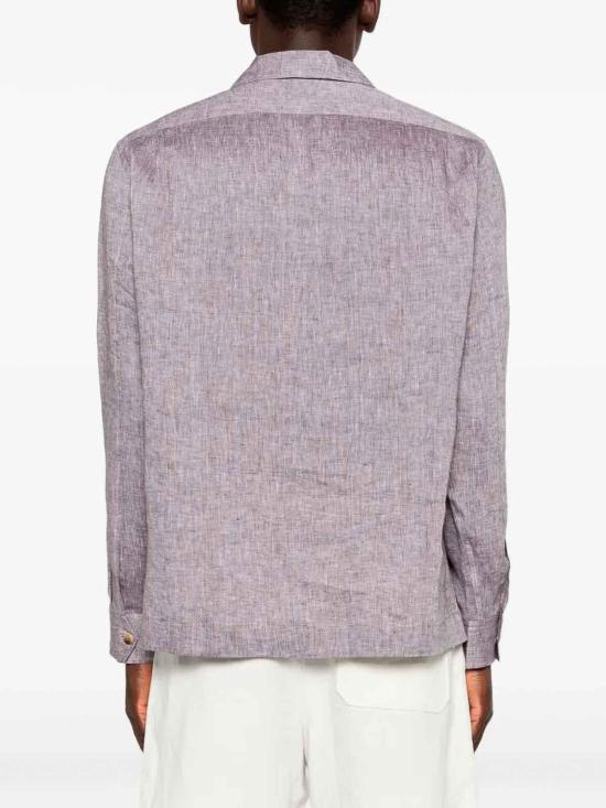 26SS 브루넬로 쿠치넬리 긴팔 셔츠 MM6840648C146 Beige - BRUNELLO CUCINELLI