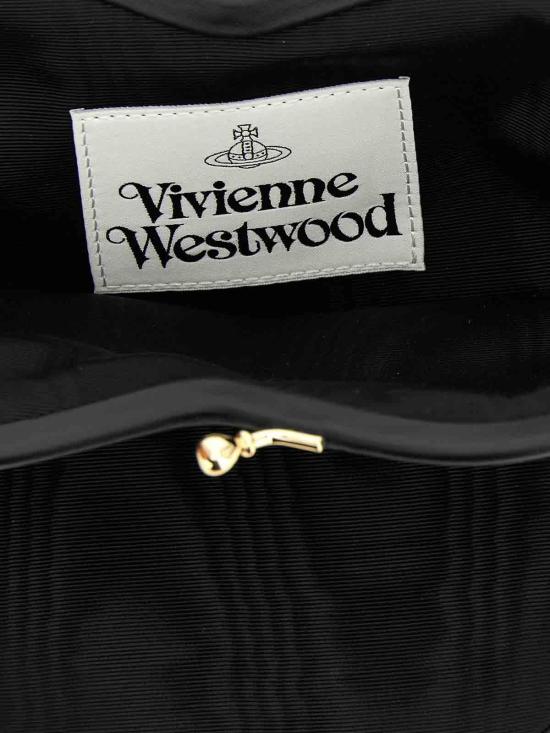 26SS 비비안웨스트우드 벨 하트 프레임 퍼스 4B01000CWW01F4N401 Black - VIVIENNE WESTWOOD