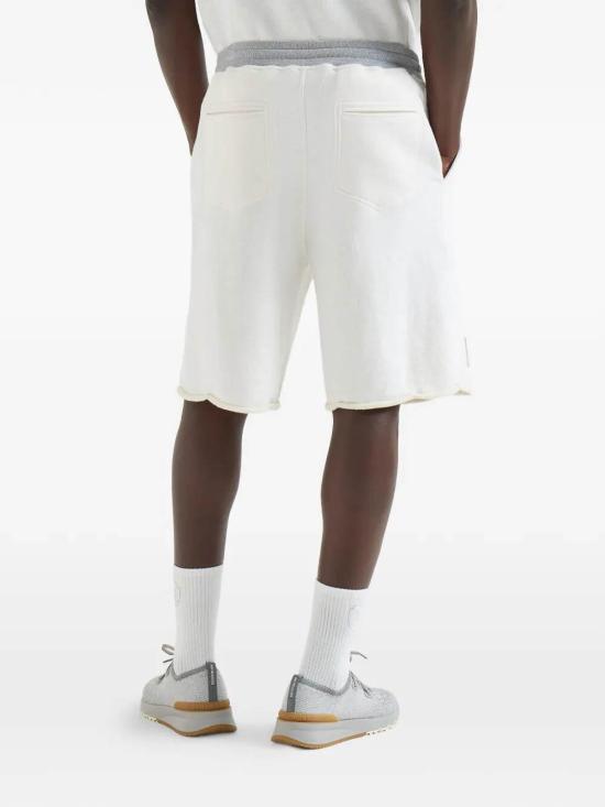26SS 브루넬로 쿠치넬리 숏팬츠 MR8313375GCTQ27 White - BRUNELLO CUCINELLI
