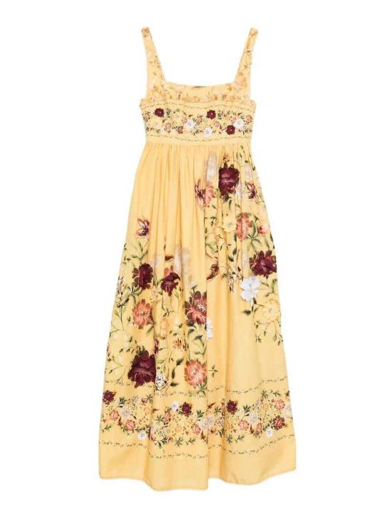 26SS 아구아 벤디타 롱 원피스 20252GOLDEN Gold