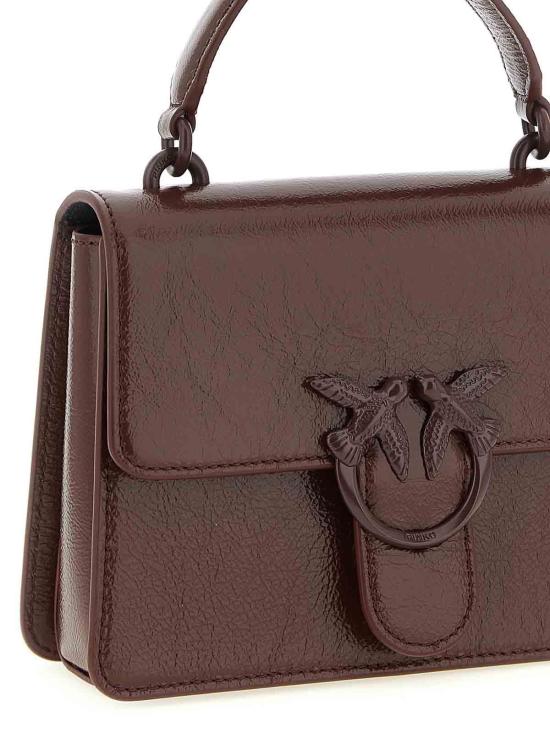 26SS 핑코 토트백 100071A315R49B Dark Red - PINKO