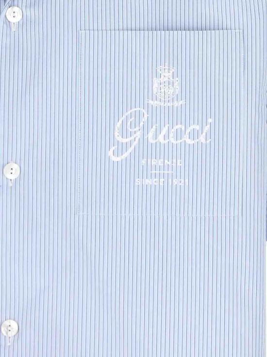 26SS 구찌 반팔 셔츠 794907ZAJWW4061 Light Blue - GUCCI