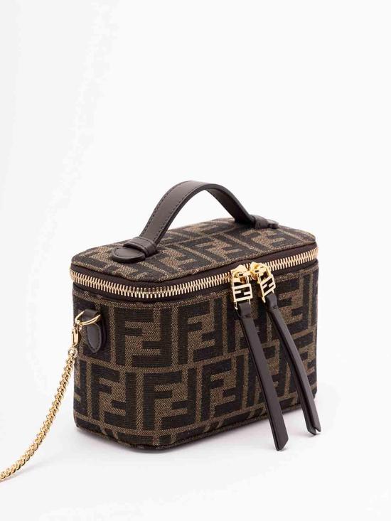 26SS 펜디 배니티 FF 자카드 패브릭 미니백 8BS108AFPMF1GL7 - FENDI