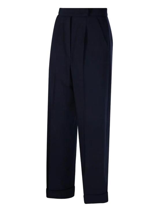 26SS 막스마라 스트레이트 팬츠 26111311116E15 Blue - MAX MARA