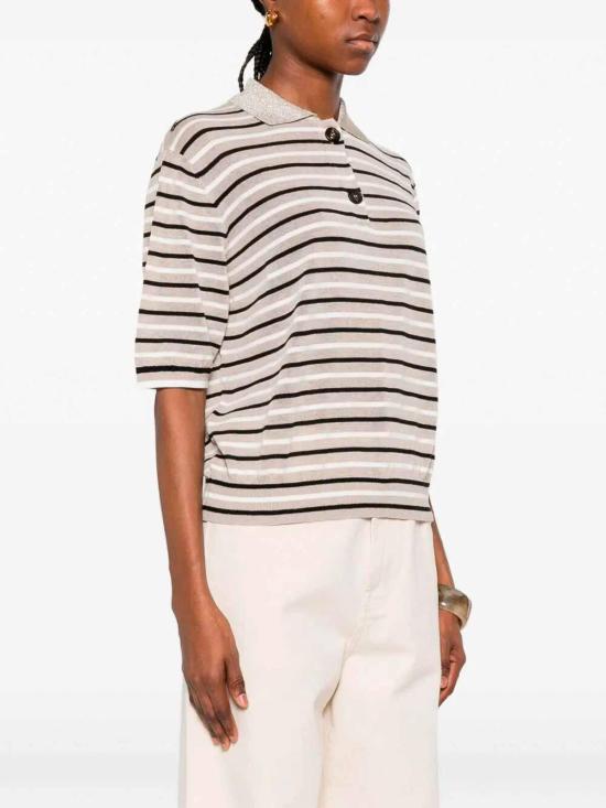 26SS 브루넬로 쿠치넬리 탑 M1T272305CVW13 Nude Neutrals - BRUNELLO CUCINELLI