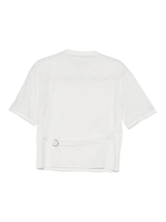 26SS 파트리지아페페 반팔 티셔츠 8M1813J394W103 White - PATRIZIA PEPE