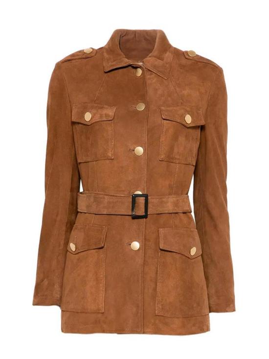 26SS 딸리아토레 가죽 자켓 CLEAPECHE260126E242 Brown