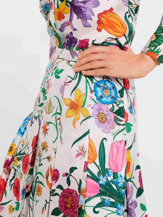 26SS 구찌 미디 스커트 864574ZAUU89413 Multicolour - GUCCI