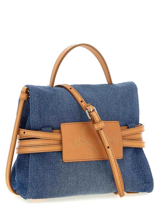 26SS 모스키노 토트백 MC4058PP1OOO270A Blue - MOSCHINO