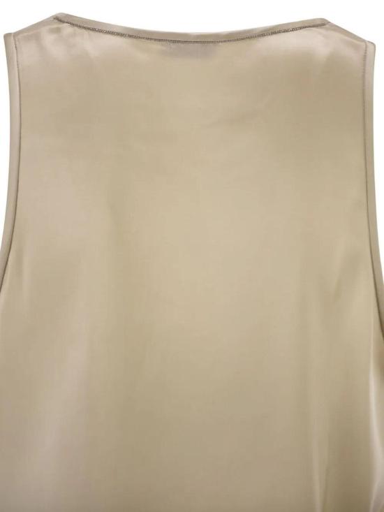 26SS 브루넬로 쿠치넬리 블라우스 M0C59DZ300C9643 Beige - BRUNELLO CUCINELLI