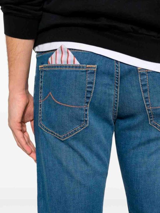 26SS 야콥코헨 스트레이트 팬츠 QE006056S4255200D Medium Wash - JACOB COHËN