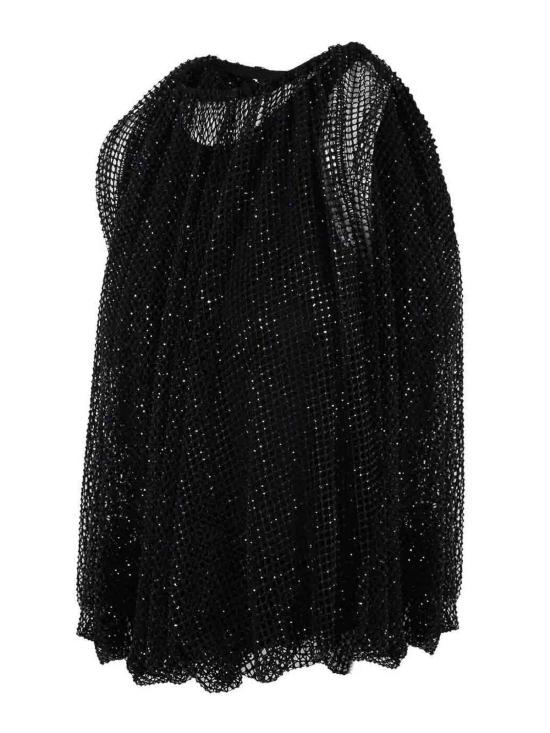 26SS 스포트막스 민소매 티셔츠 26129410616E15 Black - SPORTMAX