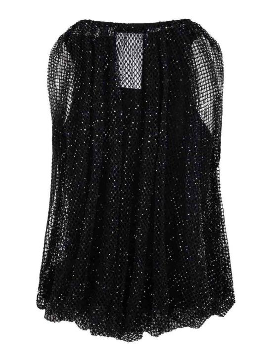 26SS 스포트막스 민소매 티셔츠 26129410616E15 Black - SPORTMAX