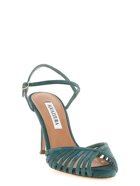 26SS 아쿠아주라 샌들 HDMMIDS0SUELIGHTTEAL Green - AQUAZZURA