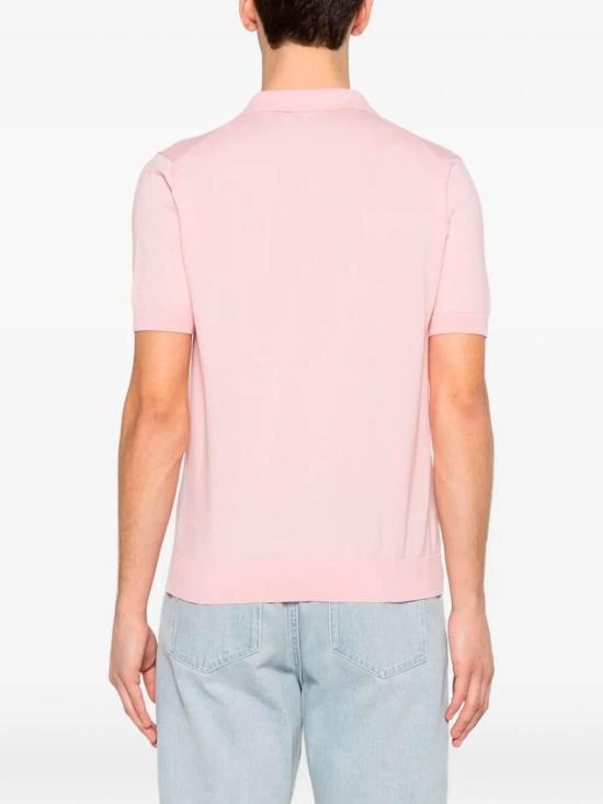 26SS 피아젠차 폴로 티셔츠 M1540001001410 Pink - PIACENZA 1733