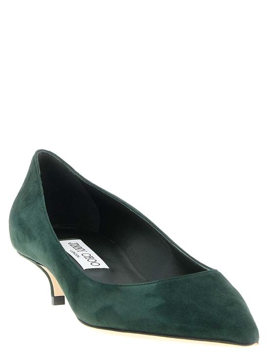 26SS 지미추 아멜리아 펌프스 AMELIAKDUBRITISHGREEN Green - JIMMY CHOO