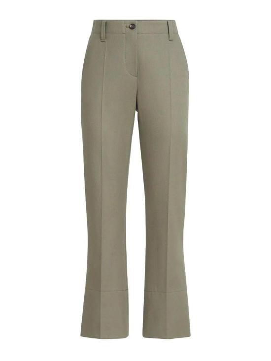 26SS 브루넬로 쿠치넬리 스트레이트 팬츠 MA126P8854C9253 Green