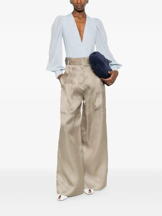 26SS 알베르타 페레티 스트레이트 팬츠 031116190475 Grey - ALBERTA FERRETTI