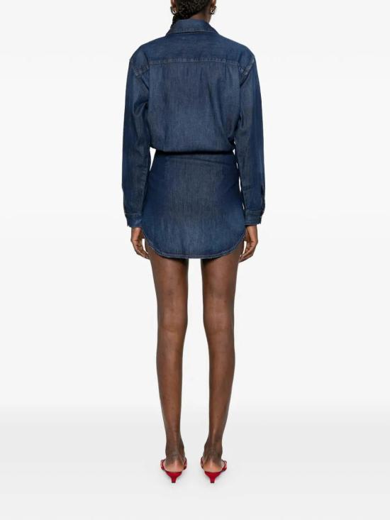 26SS 디젤 미디 스커트 A214570DBDB01 Denim - DIESEL