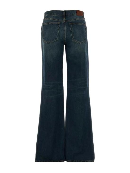 26FW 구찌 홀스빗 코튼 데님 팬츠 864707XDDFW4011 Blue - GUCCI