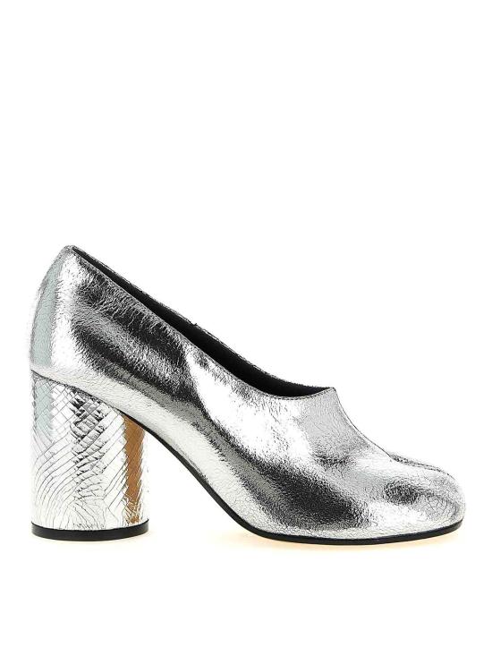 26SS 마르지엘라 타비 데콜테 펌프 S58WL0311P5016T9002 Silver