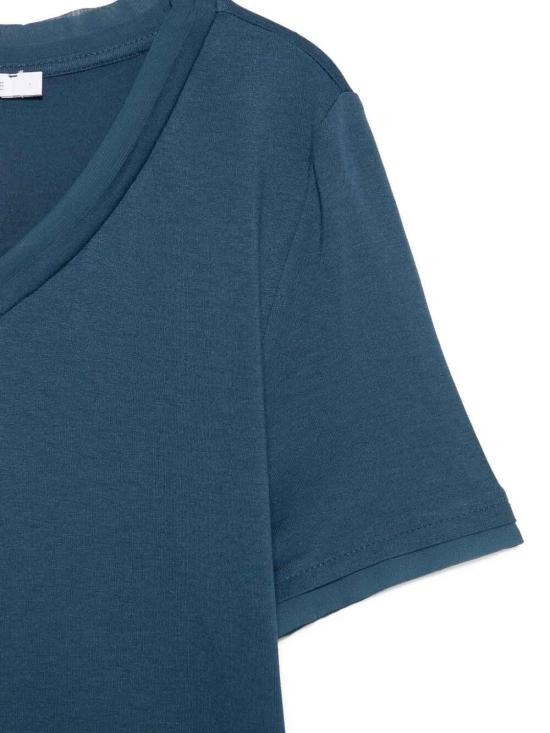 26SS 파트리지아페페 반팔 티셔츠 8M1796J392CA97 Blue - PATRIZIA PEPE