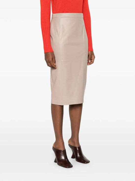 26SS 막스마라 가죽 자켓 26114010116E15 Light Beige - MAX MARA