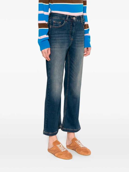 26SS 파트리지아페페 스트레이트 팬츠 8P0819D140CB03 Blue - PATRIZIA PEPE