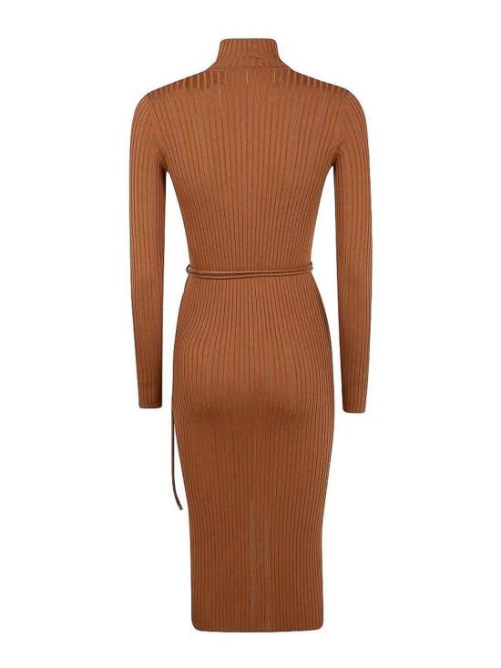 26SS 엘리자베타프랜치 미디 스커트 AM15S61E2600 Brown - ELISABETTA FRANCHI