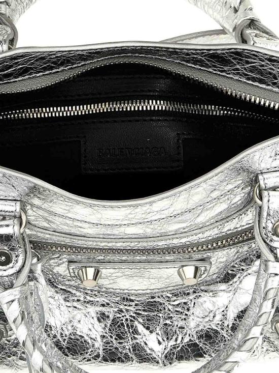 26SS 발렌시아가 르 시티 미니백 8063952AA9R8122 Silver - BALENCIAGA