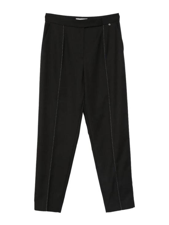 26SS NISSA 스트레이트 팬츠 P1356BLACK Black