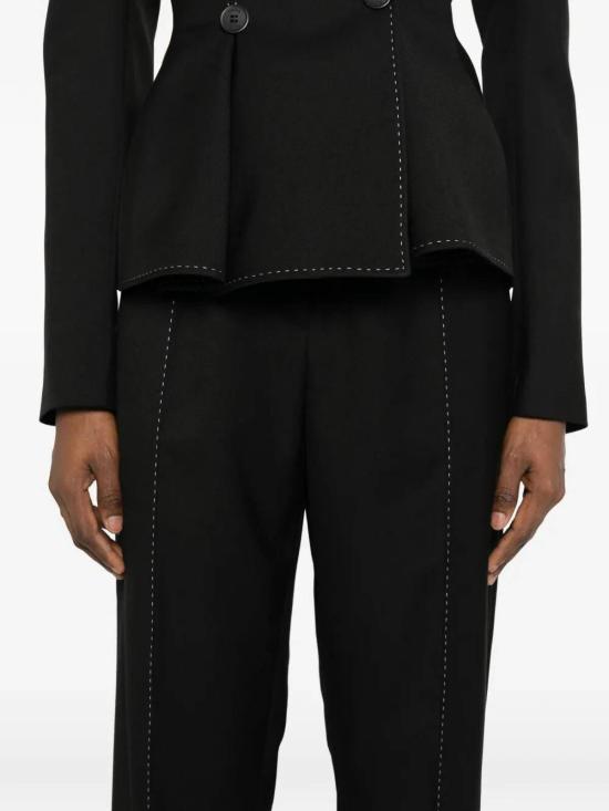 26SS NISSA 스트레이트 팬츠 P1356BLACK Black - OTHER BRANDS