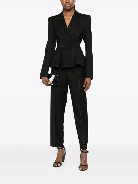 26SS NISSA 스트레이트 팬츠 P1356BLACK Black - OTHER BRANDS