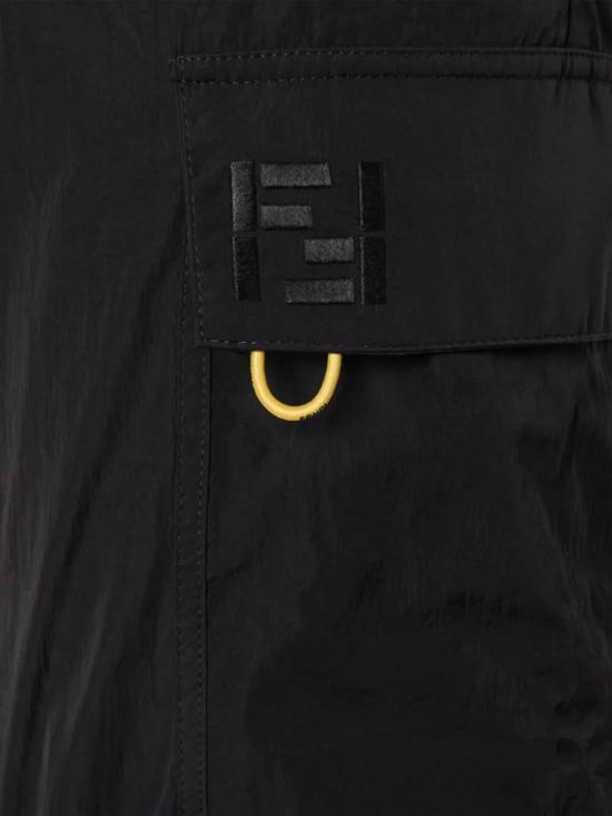 26SS 펜디 스트레이트 팬츠 FB1116AYU9F0QA1 Black - FENDI