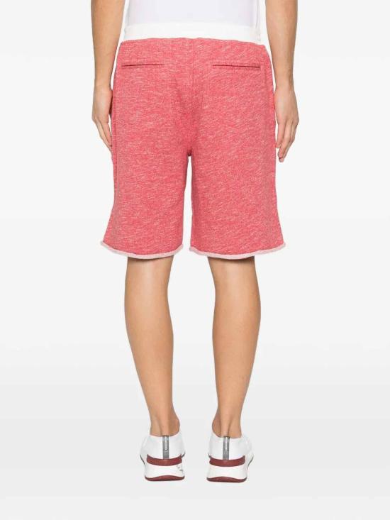 26SS 브루넬로 쿠치넬리 숏팬츠 MR8313375GCFL34 Red - BRUNELLO CUCINELLI