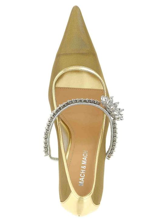 26SS 마흐앤마흐 힐/펌프스 R26S090695NETMEK Gold - MACH&MACH